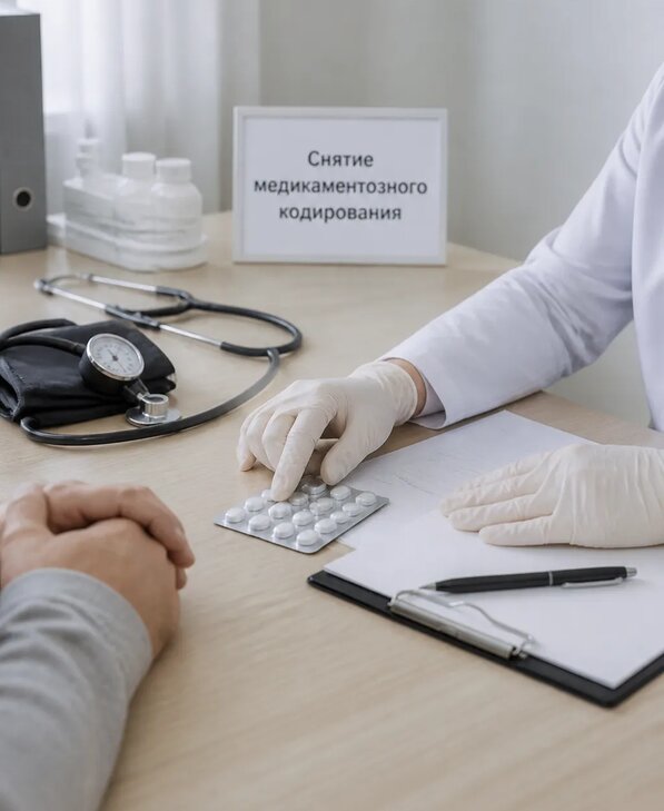 Снятие медикаментозного кодирования в Угличе от 5210 р. | Медзона